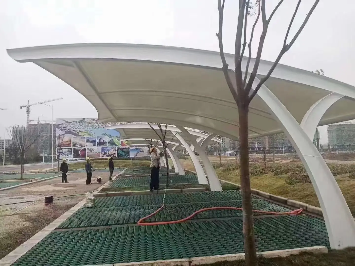 贵州三都膜结构车棚采购避坑指南：本地气候不同，别拿低价当性价比