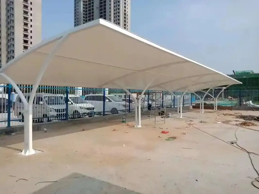 贵州三都园区停车棚为何生锈漏水?选购膜结构先避开这三个坑